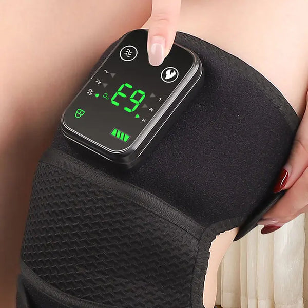 Massageador de joelho térmico